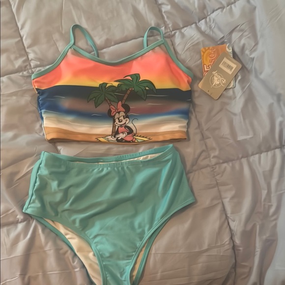 Disney Other - Colorful Cartoon Bikini Set